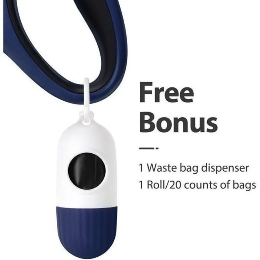 Fida Retractable Dog‎ Leash with Dispenser Large